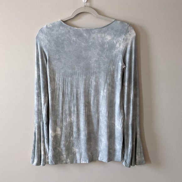 NWT American Eagle Soft & Sexy Tie Dye Flare Sleeve Top - Picture 2 of 6